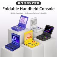 ANBERNIC RG34XXSP Retro Game Console 3.4" Linux 64-bit System H700 quad-core ARM Cortex-A53 online m