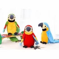 Mainan Edukasi Anak Pet Alive Boneka Burung Beo bisa bicara