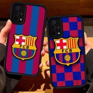 S111 Barcelona Casing for OPPO F17 A16E A16K A54 A35 Reno 4F 4 Lite A15s A15 A93 Pro black