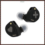 SIMGOT EW300 1DD+1Planar+1PZT Hybrid Driver IEM HIFI Earphones with Detachable Nozzles Silver-Plated