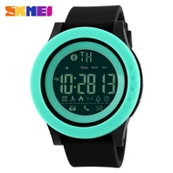 [ลดล้างสตอก!][SKMEI นาฬิกาข้อมือ Smart Watch เชื่อมต่อ Bluetooth นับก้าวเดิน วัดแคลอรี่ ได้จริง รุ่น 1255 (Army Green)