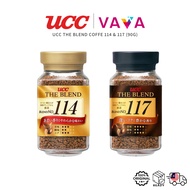 【JAPAN日本】UCC The Blend No.117 & No. 114 Instant Coffee 90g Bottle 优希西114/117速溶咖啡 (90克) Kopi Segera