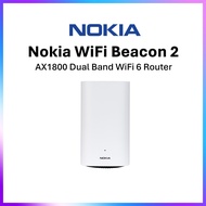 【SG SELLER】Nokia WiFi Beacon 2 Dual Band AX1800 WiFi 6 Mesh Router