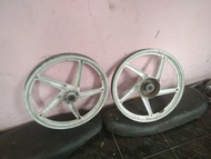 ELS - VELG DEPAN BELAKANG SUZUKI SMASH ENKEI JAPAN SUB SATRIA LUMBA 2