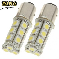 1 pcs 1156/1157/7440 BA15S P21W 5050 18 SMD Warm White/Red 12V Car light LED Brake/Turn/Tail signal 