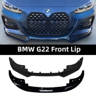 BMW 4 Series G22 Front Lip Gloss Black M Sport 420i 430i 440i Bumper Bodykit