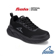 Bata บาจา Power รองเท้าวิ่งออกกำลังกาย แบบผูกเชือก สำหรับผู้หญิง รุ่น DuoFoam Max 100 EX สีดำ 518623