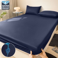 Low priceWaterproof Mattress Cover Fitted Bed Sheet With Elastic Band Anti-slip Adjustable Mattress