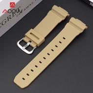 Rubber Strap for Casio G-SHOCK DW-5600 5610 DW-6900 ga 2100 Watch Band Stainless Steel Buckle 16mm Men Sport Waterproof TPU Replace Bracelet