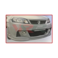 Proton Saga FL FLX (2011) NEO R-3 Front Bumper With Lamp Polyurethane PU Bodykit Raw Material Rubber State