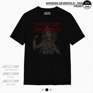 Avenged Sevenfold Tour Asia 2026 T Shirt A7X Concert JIS Cotton Combed 24s