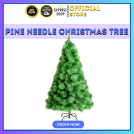 ORIGINAL 8FT PINE NEEDLE GREEN ARTIFICIAL CHRISTMAS TREE XMAS TREES CHRISTMAS TREE ON SALE 8FT CHRISTMAS DECORATIONS FOR HOME CHRISTMAS TREE METAL STAND PINE NEEDLE TREE (DARK PINE GREEN) ARTIFICIAL CHRISTMAS PINE TREE WITH SOLID METAL LEGS PERFECT FOR IN