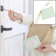 nofes Reel Key & Pass Pouch Smart Key Case Card Holder with Retractable Reel
