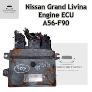 Nissan Grand Livina Engine ECU  A56-F90