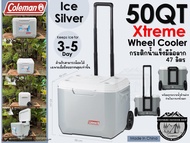 Coleman  Extreme Wheel Cooler 50QT#กระติกน้ำแข็ง มีล้อลาก  47 ลิตร