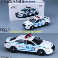 [Ready Stock] 596Model Alloy Car Model 1: 64 Suitable for Ford Ford Taurus CV New York NYPD Police C