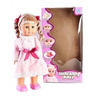 Mainan Boneka Walking Doll Bisa Berjalan &amp; Bernyanyi (Bhs Indonesia)