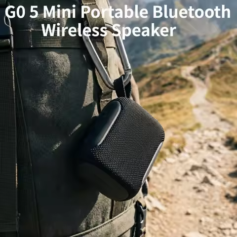 G0 5 Mini Portable Bluetooth Wireless Speaker IP68 Waterproof Deep Bass Ambient Light 10H Battery Dr