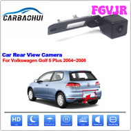 FGVJR Kamera Spion ติดรถยนต์สำหรับ Volkswagen Golf 5 Plus 2004 2005 2006 2007 2008 CCD Full HD กล้องมองหลังสำหรับจอดรถการมองย้อนกลับในตอนกลางคืน RHRER
