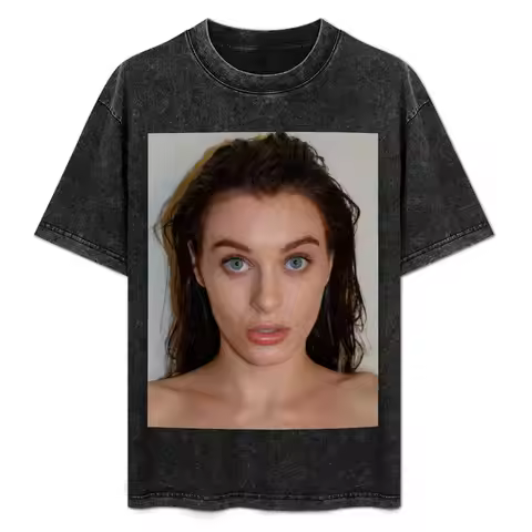 Lana Rhoades T-Shirt Casual Trendy Short Sleeve T-Shirt