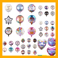 PAH B6/7 Ballon foil 18inci Happy Birhday Ready Stock