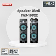 POLYTRON PAS-10D22 PAS-10D28 PAS10D PAS 10D Speaker Aktif PUBG