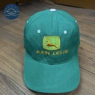 Sandwich Cap Original John Deere Embroidered Big Script Velcro Cap