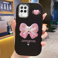 Case Applicable to Samsung A22 M22 M32 Cute Bowknot Case