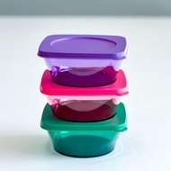 Tupperware 620ml Jewel Bowl 3in1 Bekas Kuih Raya Parents Day Hari Ibu Guru Gift Hadiah Set Maroon Me