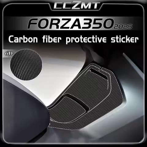 For Honda Forza 350 FORZA 350 forza350 NSS350 nss350 2025 6D carbon fiber fuel tank film sticker mod