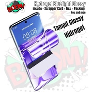 BO0M! Hydrogel Anti BLUELIGHT FRONT ITEL S25 ULTRA S24 Rs4 P65 P55 5G/NFC A70 S23+ S23 4G A60s/ A27 