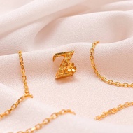 GD JEWELLERY - 916 GOLD BEADS ALPHABET Z | 916 EMAS BEADS HURUF Z