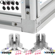 CUCKO Bracket Connector Aluminum Alloy 2020 3030 4040 Series Slot Aluminum Extrusion Profile 3-Way