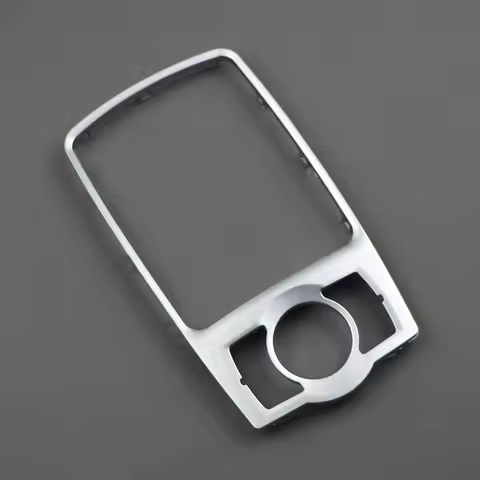 Chrome Silver Front MMI Console Frame Trim Cover 4F0864260 For Audi A6 C6 Avant Allroad quattro S6 R