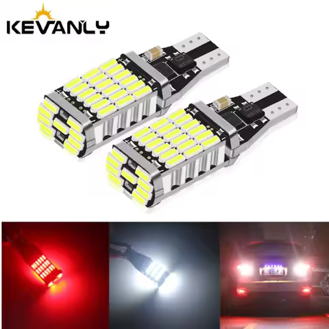 2xSignal Lamp T15 Led Super Bright W16W Led Bulbs 920 921 912 4014 45 chips Reverse Light For Revers