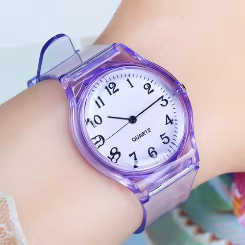 UTHAI CQ25 Kids Watch Children Quartz Watches Wristwatch Jelly for Girl a Boy Clocks Sport Baby Stud