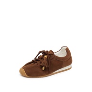 Staccato Womens Retro Sneakers รองเท้าผ้าใบผู้หญิง พื้นหนา เพิ่มความสูง L2110