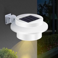 Solar Lamp 3 Led Solar Sink Light Wall Lamp Solar Powered Fence Gutter Street Garden Yard Lawn Outdo