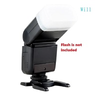 Will Camera Flash Diffuser SoftBox For V350 TT350 Speedlites Light Camera Flash Cap