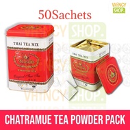 ChaTraMue Brand, Tea Powder, Thai Tea Size 4g X 50 Sachets/Pack