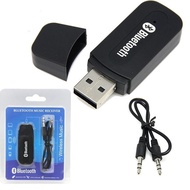 USB Bluetooth CK-02 Wireless Music Kabel Audio Receiver Mobil Speaker 