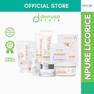 Npure Licorice Bring the Light Cleanser / Milky Spotlight Toner / Potion of Light Serum / Light Up