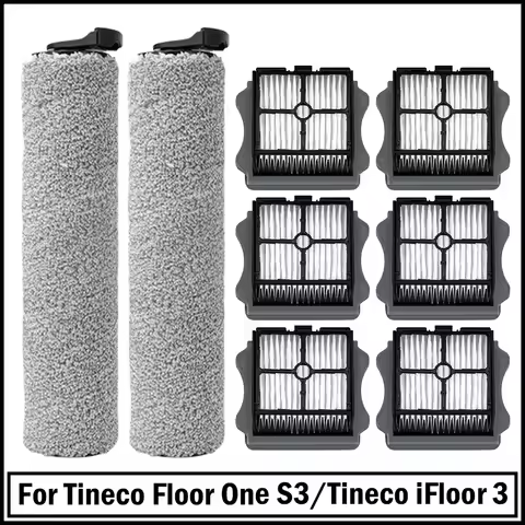 Accessories For TINECO IFloor 3 Floor One S3 Cordless Wet Dry Floor Washer Handheld Vacuum Roller Br