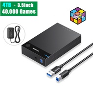 แผ่นฮาร์ดไดรฟ์เกมภายนอก Lunmao Launchbox พร้อม PS4 45000 + เกมย้อนยุค/PS3/PS2 /Wiiu/ss/ps/pspsp/hdd