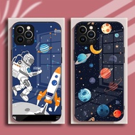 Starry sky Astronaut Universe Cartoon Vivo V50 V40 lite V30 V30e V29 V29e V27 V25 V25e V23 V21 V23e 
