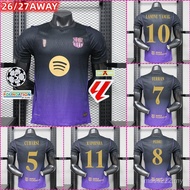 [Player Version] Barcelona 2026/27 Game Season Men's Away Jersey F9FU