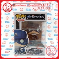 [] [RM45 FUNKO POP] Games - Marvel Avengers - Captain America (627)