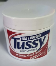 Tussy Deodorant Cream สีฟ้า และ สีแดง ขนาด 48 ml นำเข้าแท้ 100% ครีมระงับกลิ่นกาย หรับผู้ที่ปัญหาเหง