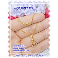 Original Meilyn Brand 18K Gold Plated Necklace LYN-K257-BA Gold