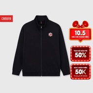 Adult unisexJacket CANIFA Tram Hoa Do Ma long-sleeved zipper 5OT25W007
